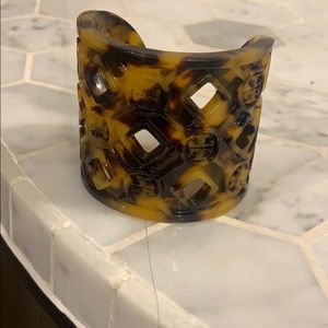 Tory Burch Tortoise Shell Cuff Bracelet